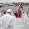 Le pape lors de son arrivée en Belgique en septembre 2024 ©Communication du Vatican - Alessandro Sardo