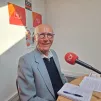 Le diacre Claude Seguin dans les locaux de RCF Nice 