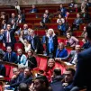 Journée de niche parlementaire des députés de La France Insoumise à l'Assemblée nationale, le 28 Novembre 2024. Les députés macronistes et Les Démocrates (Modem) s'insurgent contre un député RN lors des débats autour de la proposition d'abrogation de la reforme des retraites. (Amaury Cornu)