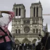 Après cinq années de travaux, Notre-Dame de Paris rouvre ses portes les 7 et 8 décembre 2024. A moins de deux mois de la réouverture de la cathédrale, le plus gros du travail est termine et les échafaudages ont été démonté autour de la flèche. Photographie Eric Broncard/Hans Lucas.