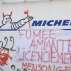 La colère gronde devant l'usine choletaise de Michelin ©RCF Anjou