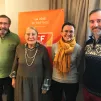 Philippe Vachette, Mylène Vachette, Véronique Thévenet et Bernard Vuillermet ©RCF Savoie