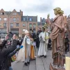 Bénédiction de la statue de l'archange Gabriel - (c) B. Naeye 