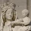 La vierge au pilier de Notre Dame de Paris © Yannick Boschat / Diocèse de Paris