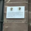 Plaque commémorative de Robert Kieffer, ancien élève de Saint-Etienne à Strasbourg.  @ RCF Alsace