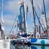 biotherm pret au depart sur les pontons du Vendée-Globe ©patrick lonchampt