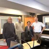 Mark Malone, Adeline Argod, Antoine Argod et Laurent Boilot.