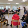 Elèves bretons et ukrainiens participent à un blind test /  Alix Berteloot