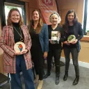Marie Christine Biet est en compagnie de Sandrine LEFEVRE