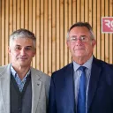 de g. à d. : Laurent Albiac, Alain Berlioz Curlet - © RCF Lyon