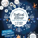 L'affiche du festival d'hiver "Conte, cirque et lumière" 2024