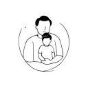 Illustration père/fils