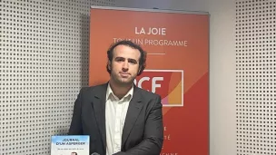 William Theviot dans les studios de rcf Bordeaux
