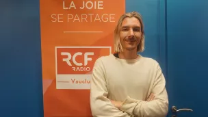 Stéphane Durand au micro de RCF Vaucluse