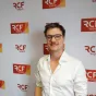Le Dr Damien Lecuelle dans les studios de RCF Puy-de-Dôme