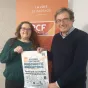Aude Porsmoguer et Didier Le Buhan de l'Alec du pays de St-Brieuc ©Julie Rolland