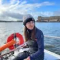 Itzel Marie Diaz sur son mini, le Kaïros 