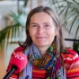 Frédérique Bienvenue, présidente de l'association "La Ville à Vélo" © RCF Lyon
