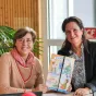 de g. à d. : Lætitia de Thé, Alodie de Sereys - © RCF Lyon