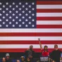 Meeting démocrate dans le Wisconsin le 3 novembre 2024