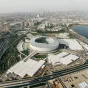 Stade de Bakou en Azerbaïdjan qui accueille la COP29 