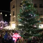 Le centre-ville de Dole à Noël
