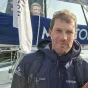 Paul Meilha sur les ponts du Vendée-Globe ©patrick Lonchampt