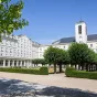 Cours de la maison mère de la communauté du Bon Pasteur à Angers