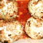 Champignons farcis au brocciu