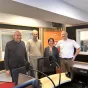 Mark Malone, Adeline Argod, Antoine Argod et Laurent Boilot.
