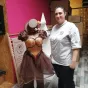 La robe sera présentée lors du Salon du chocolat et de la pâtisserie de Vannes, à compter du 9 novembre.