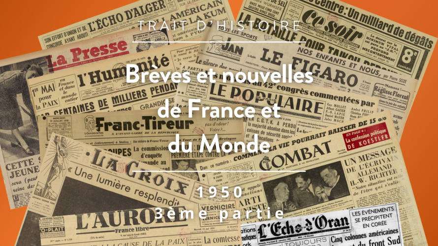 Unes des journaux La Presse-Le Populaire-L'Humanité-France-Soir-Franc-Tireur-Le Figaro-Echo d'Oran-Echo d'Alger-La Croix-Combat-Ce Soir-l'Aurore
