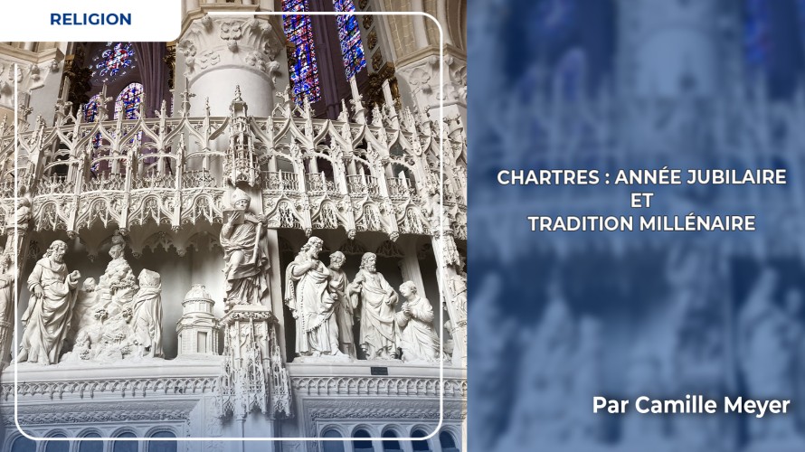 Chartres millenaire crypte©Mgr-Christory