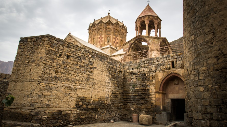  L Iran a renové le monastère orthodoxe Saint Stépanos qui se trouve a la frontière avec l Azerbaidjan. Jolfa, 16 novembre 2016 crédit photo Hans Lucas